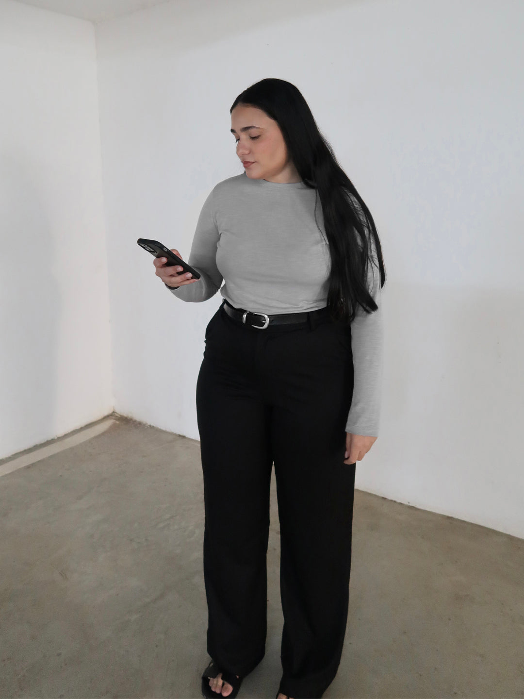 Business Pants - שחור