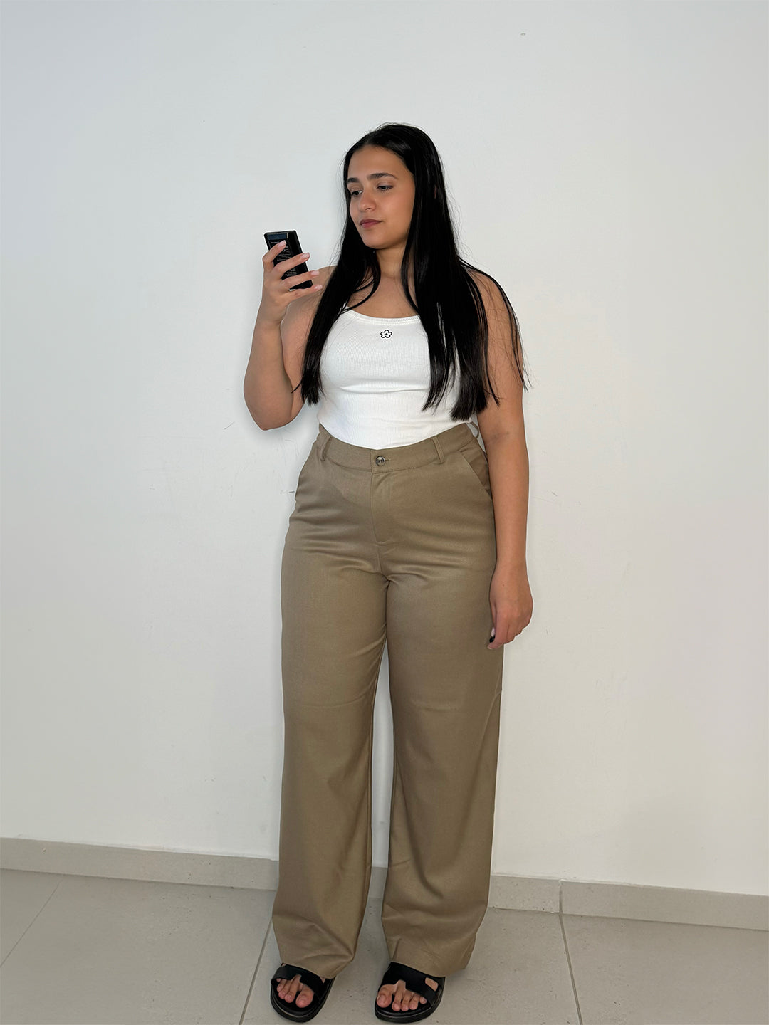 Business Pants - קאמל