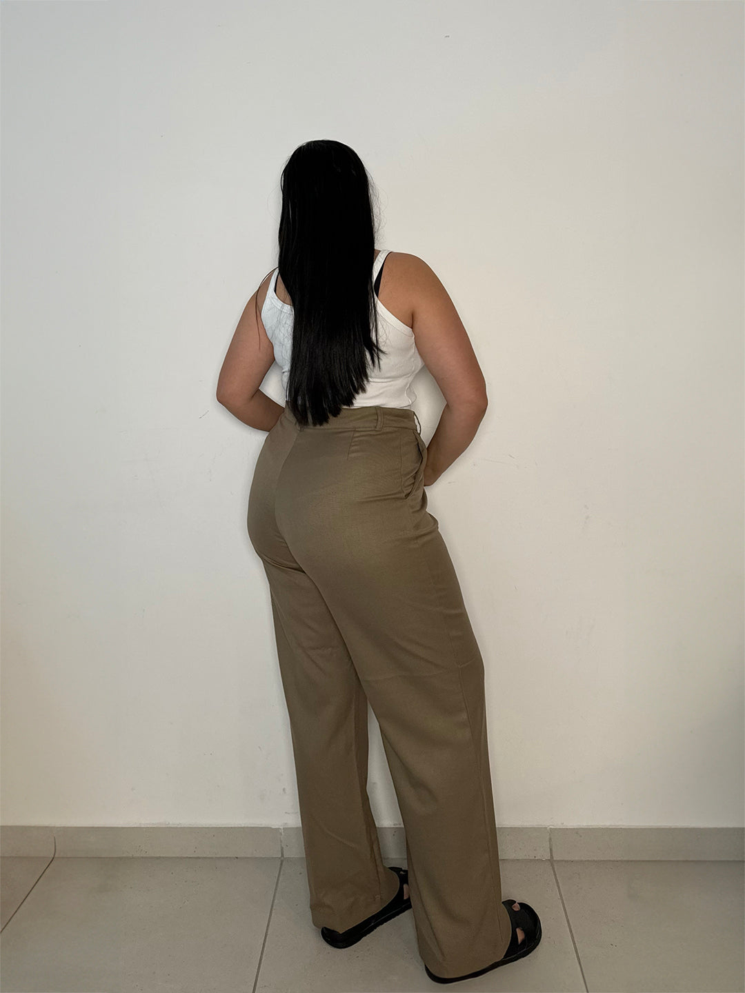 Business Pants - קאמל
