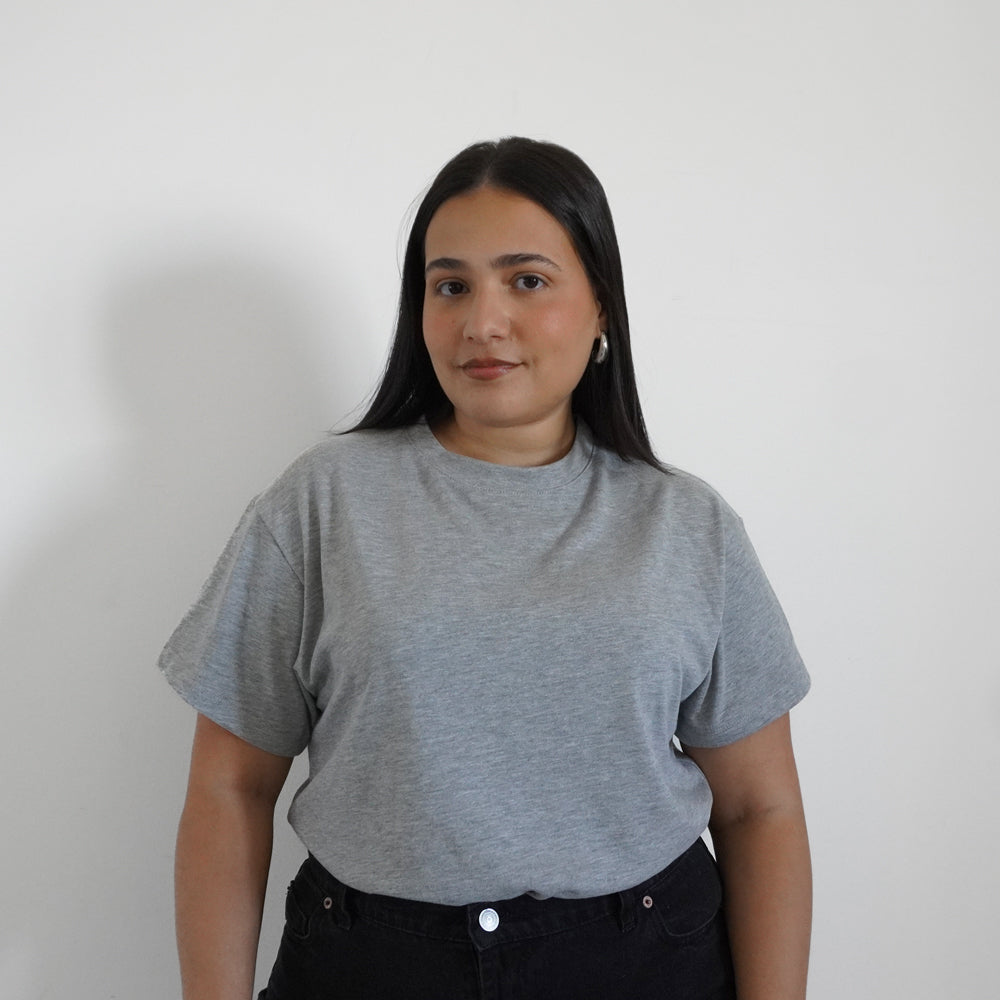 Boxy T-shirt Grey