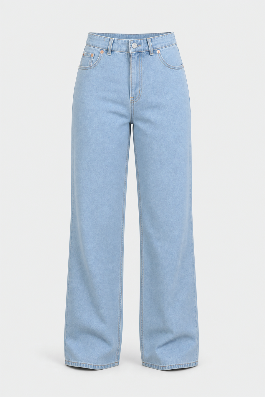 Peach Perfect Jeans NO.2 - Light Blue