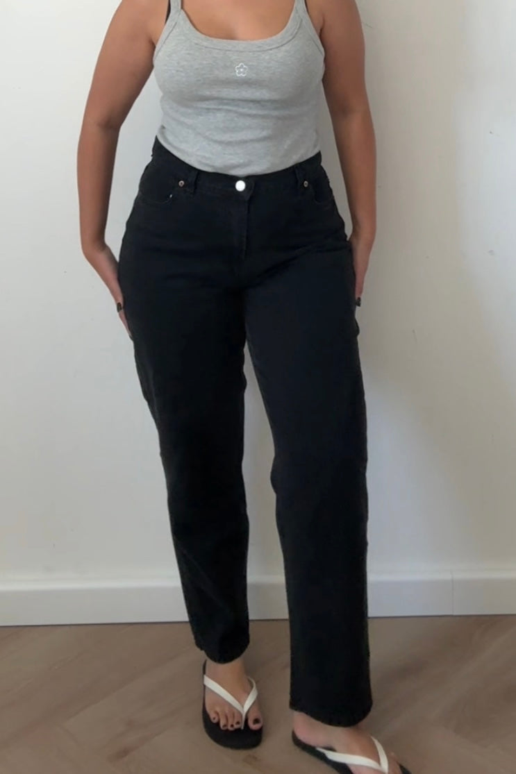 Peach Perfect Jeans - Black NO.1