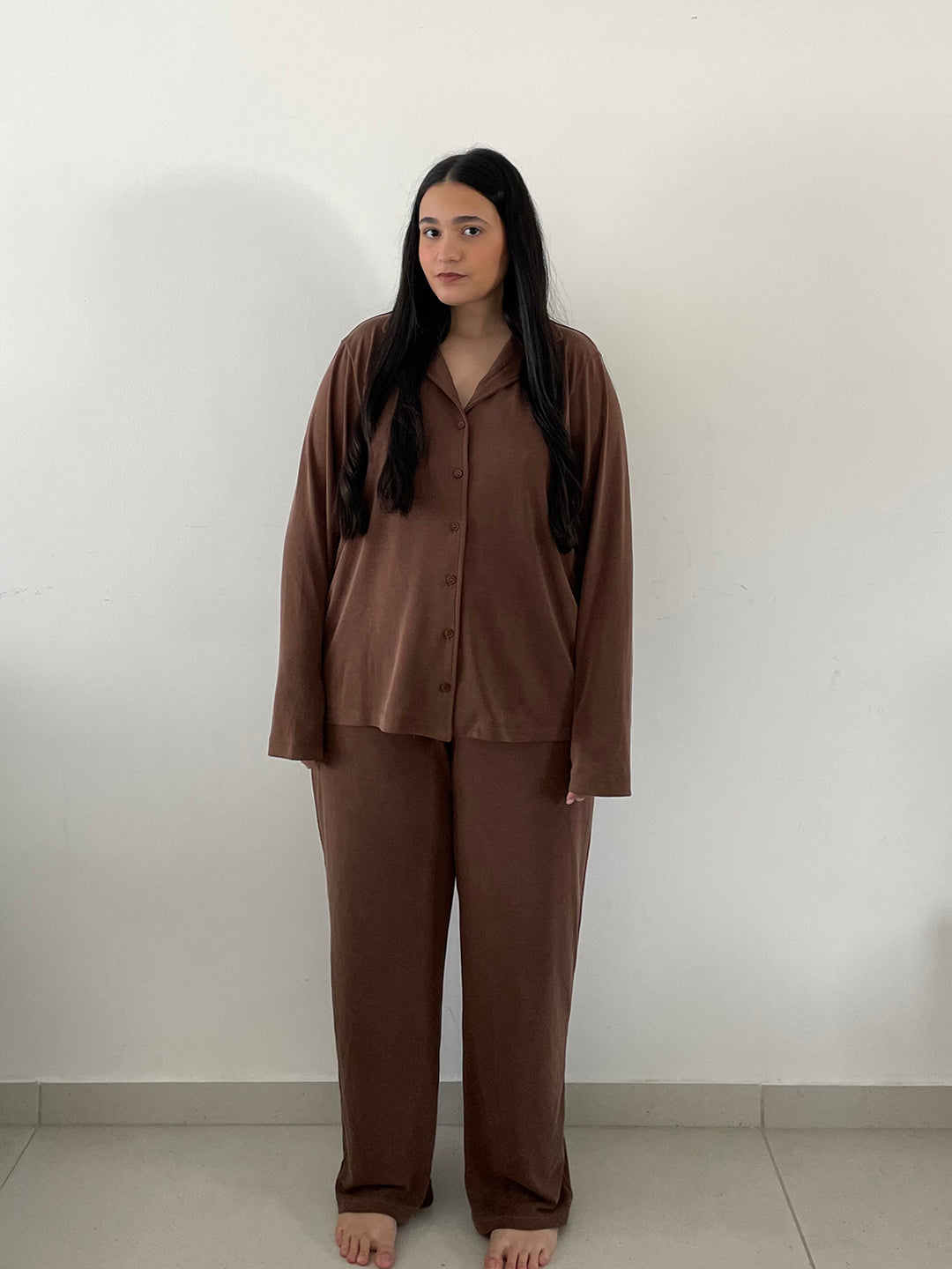 Feels Like Home ☁️Pajama - חום