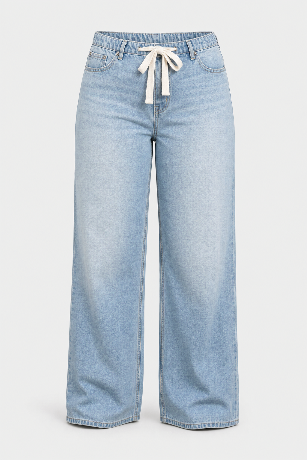 The Curvy Relaxed Drawstring Jeans